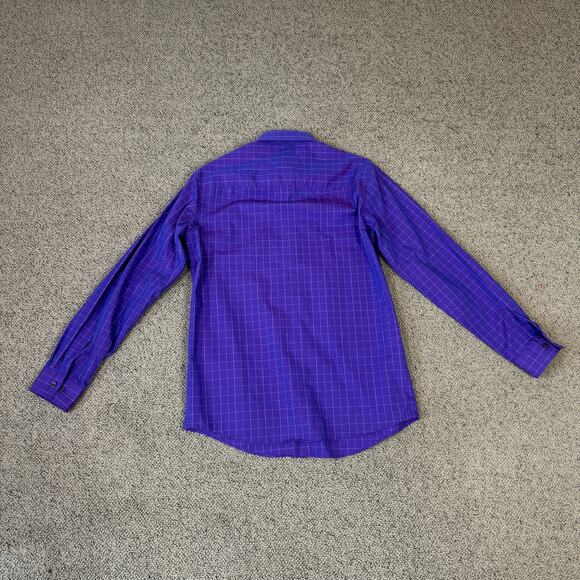 Kenneth Cole Reaction Regular Fit Cotton Button Up Shirt US Men's 15.5/34-35 - Picture 3 of 8